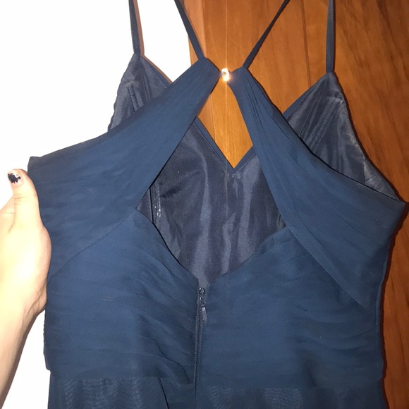 Navy Blue Bridesmaid Dress - Picture 5 of 5